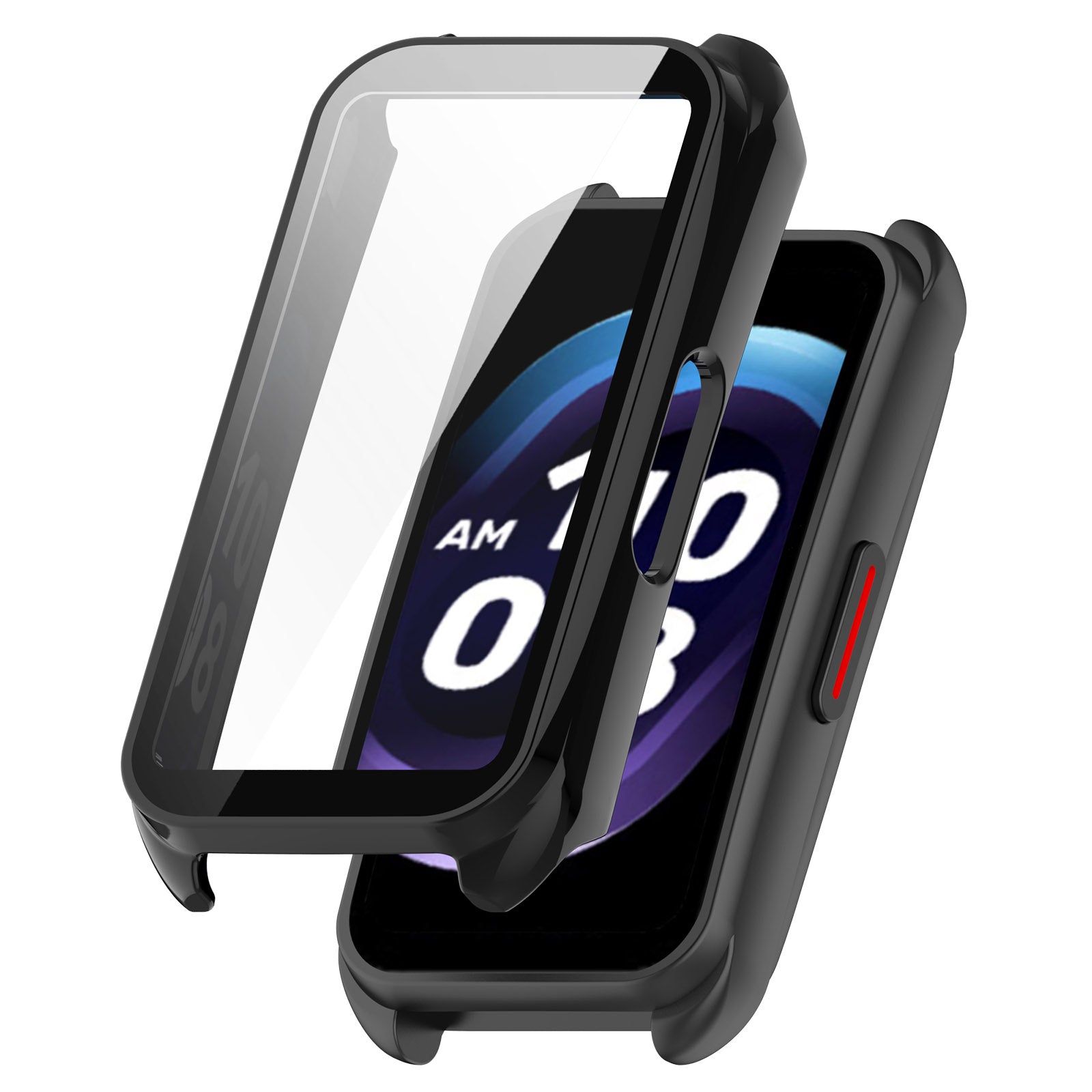 For Keep B4 Hard PC Watch Case Overall Protective Cover with Tempered Glass Screen Protector For Keep B4 Hard PC Watch Case Overall Protective Cover with Tempered Glass Screen Protector